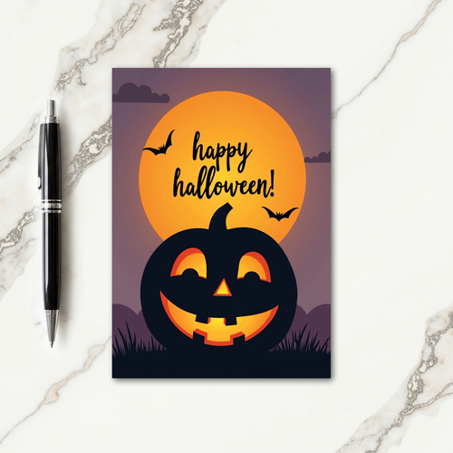 Happy Halloween Twilight Card