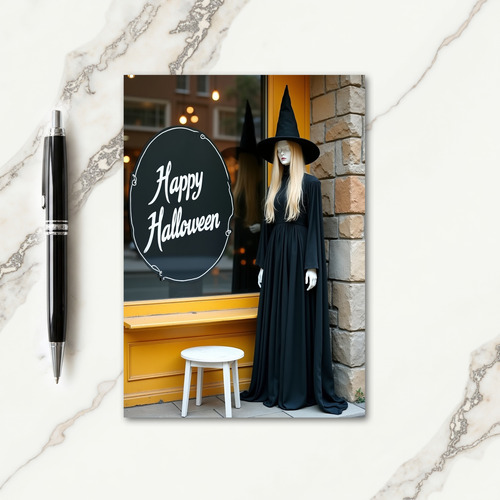 Happy Halloween Witchy Card