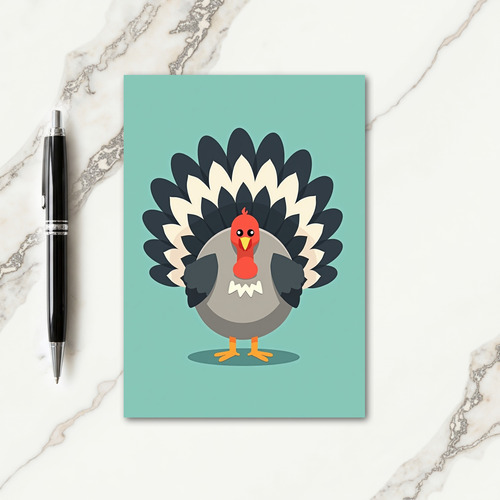 Happy Harvest Bird Card thumbnail