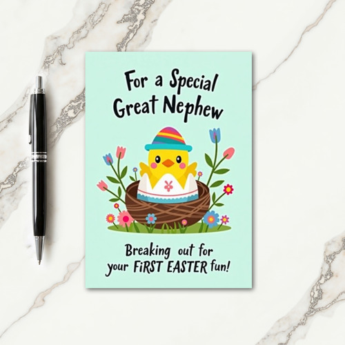 Happy Hatch Day Bird Card