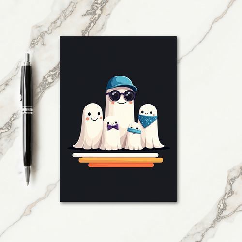 Happy Haunts Family Card