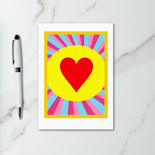 Happy Heart Love Card