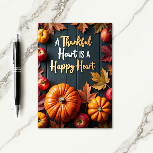 Happy Heart Message Card