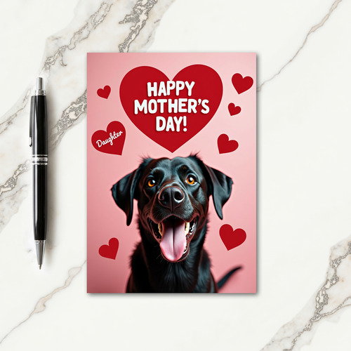 Happy Heart Mothers Day Card