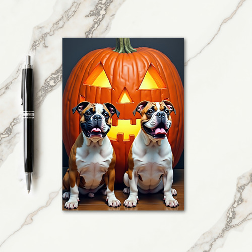 Happy Howloween Pups Card