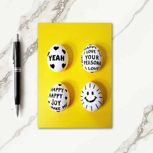 Happy Joyful Message Card