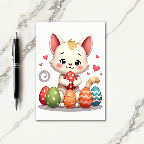 Happy Kitty Celebration Card