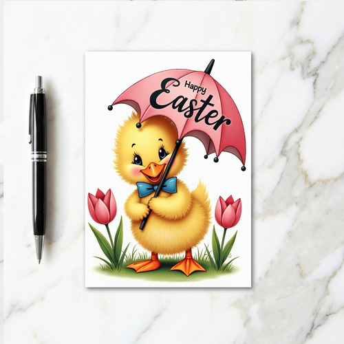 Happy Little Bird Greeting Card
