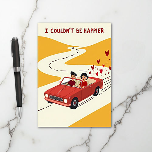 Happy Love Journey Together Card