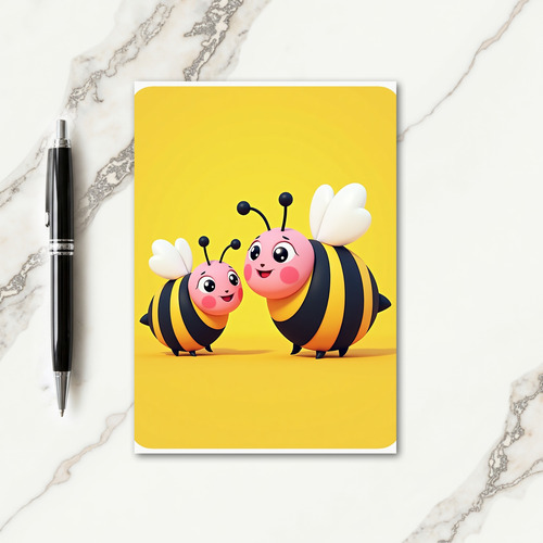 Happy Mom Insect Friends Card