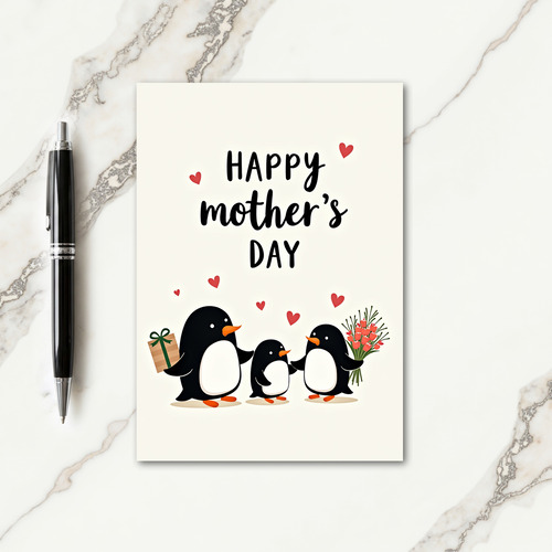 Happy Mothers Day Birds Card