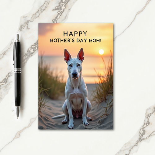 Happy Mothers Day Mom Dog Card