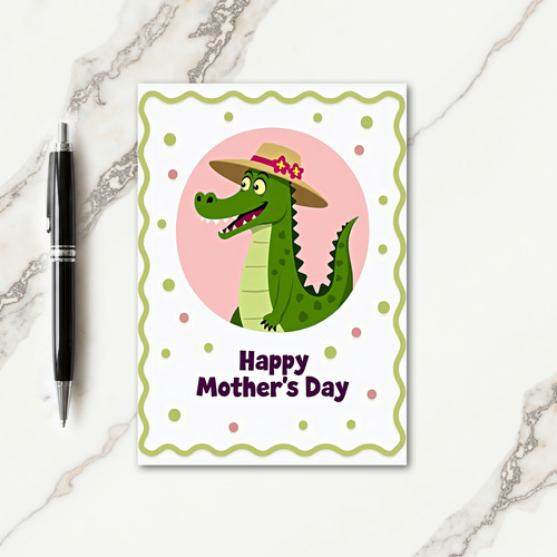 Happy Mothers Day Reptile Card