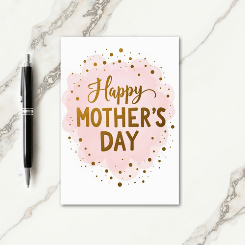 Happy Mothers Day Sparkle Card