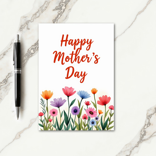 Happy Mothers Day Wife Card