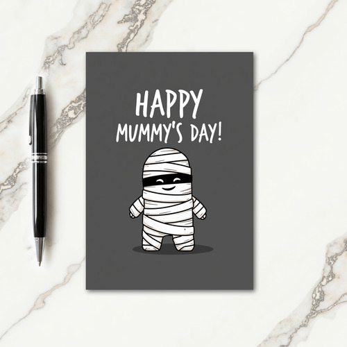 Happy Mummys Day Cute Art Card