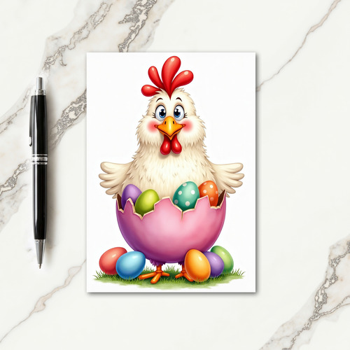 Happy New Chick Day Card
