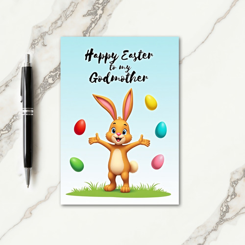 Happy Oval Friends Card