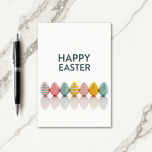 Happy Patterned Holiday Card