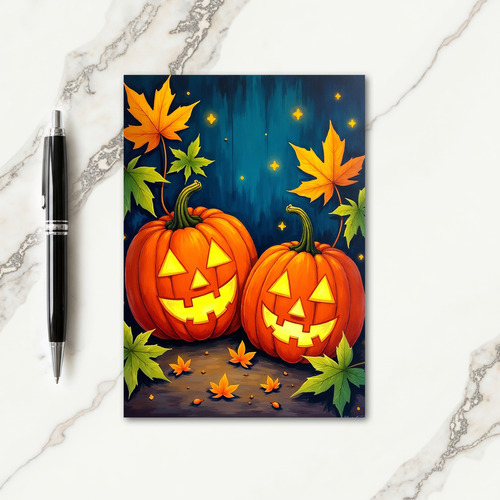 Happy Pumpkin Night Card