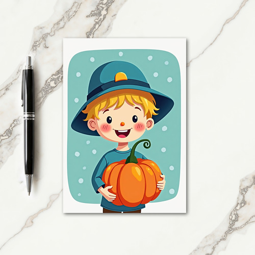 Happy Pumpkin Pal Card