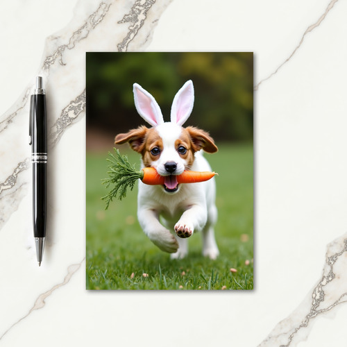 Happy Puppy Fun Day Card