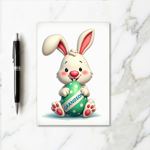 Happy Rabbit Celebration Card