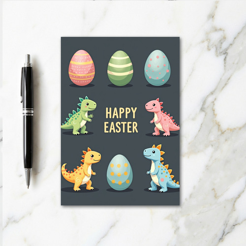 Happy Reptile Spring Holiday Card