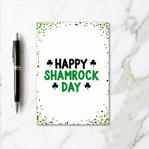 Happy Shamrock Day Card