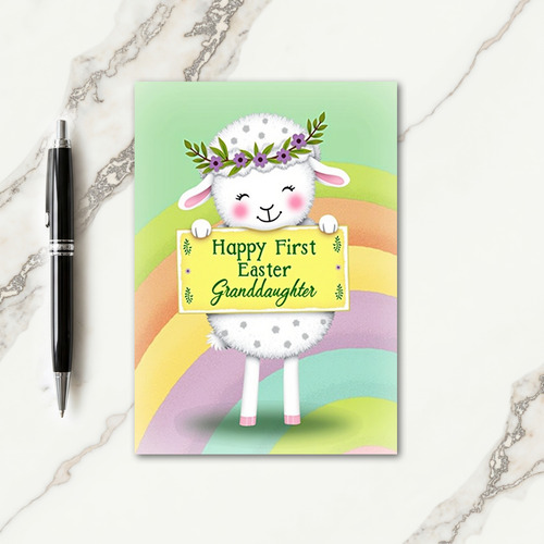 Happy Sheep Celebration Card