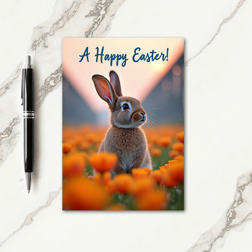 Happy Spring Animal Scene Card