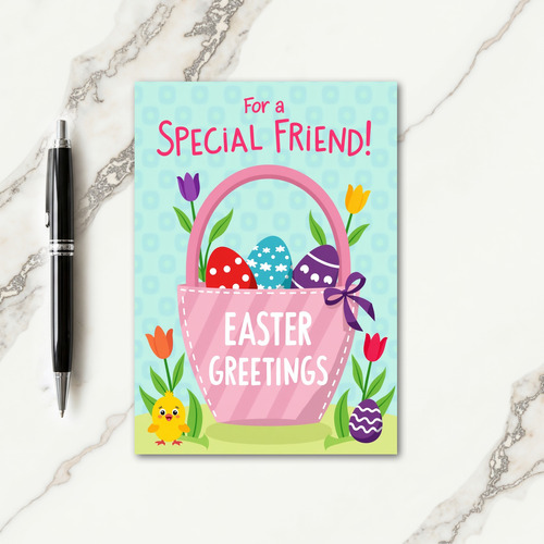 Happy Spring Basket Card
