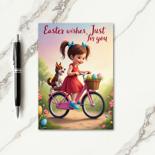 Happy Spring Bicycle Ride Card