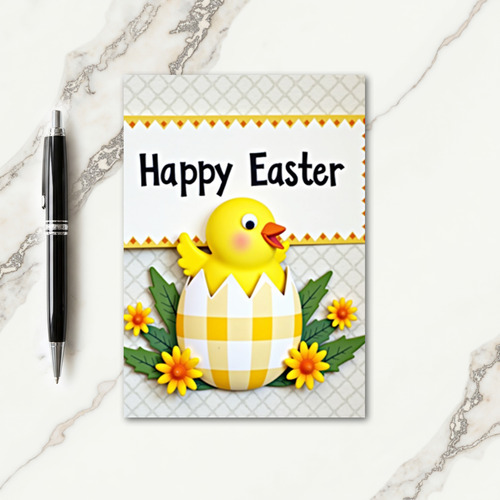 Happy Spring Bird Easter Card