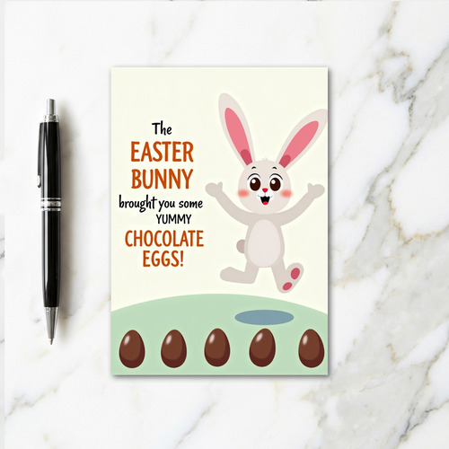 Happy Spring Bunny Greeting Card