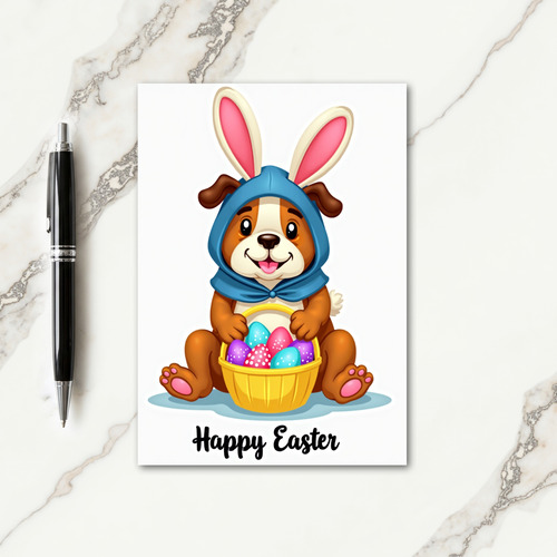Happy Spring Canine Friend Card