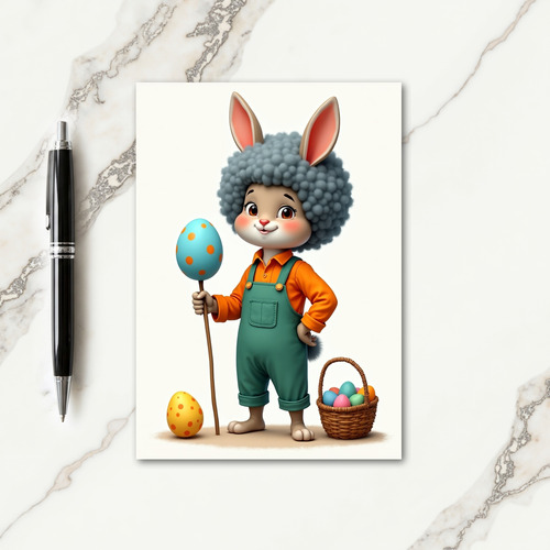 Happy Spring Character Card