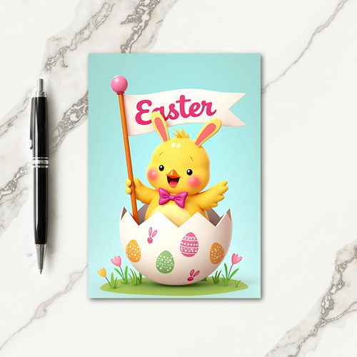 Happy Spring Critter Easter Card