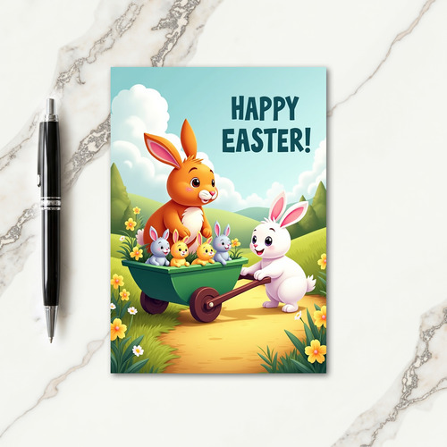 Happy Spring Family Fun Card