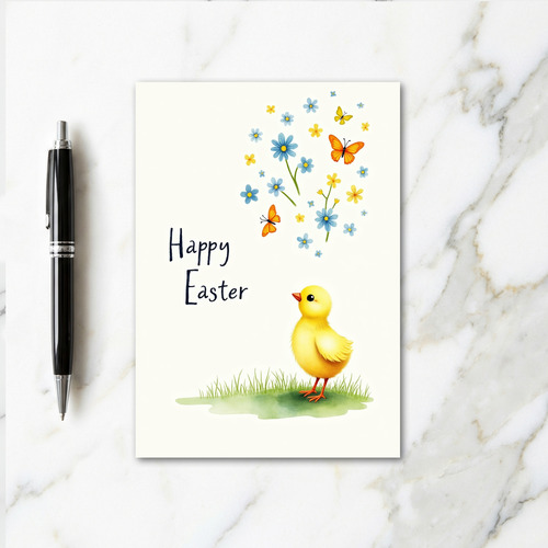 Happy Spring Fledgling Card