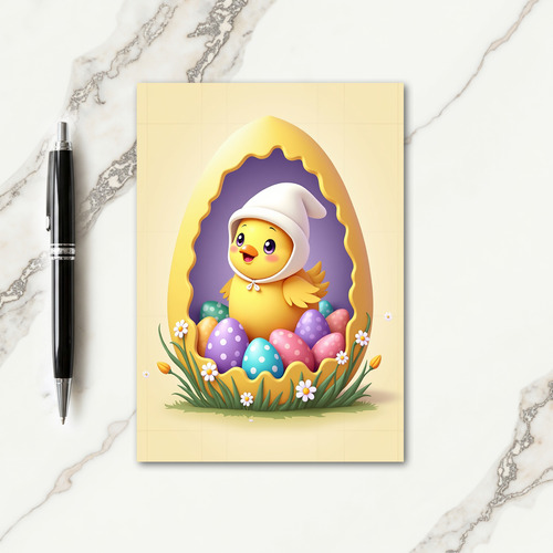 Happy Spring Fledgling Egg Card