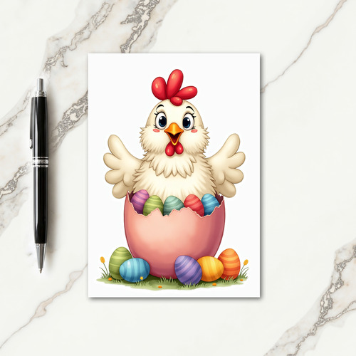 Happy Spring Fowl Card
