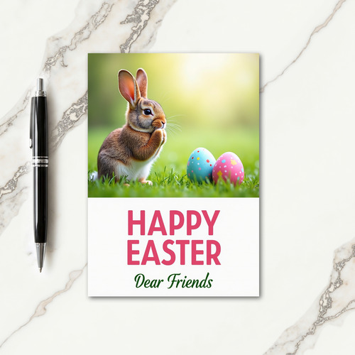 Happy Spring Friends Easter Card