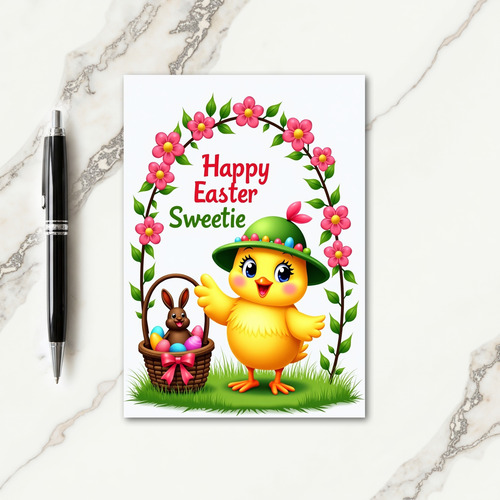 Happy Spring Hatchling Friend Card