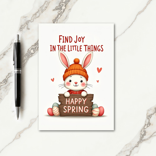Happy Spring Joyful Creature Card