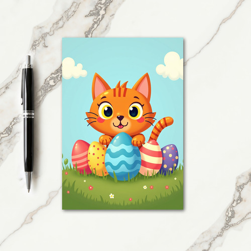 Happy Spring Kitty Card