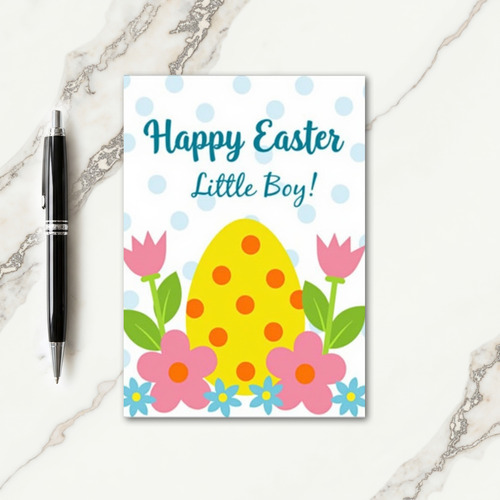 Happy Spring Polka Dot Card
