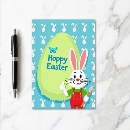 Happy Spring Rabbit Art Card