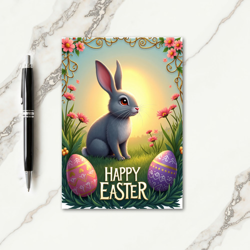 Happy Springtime Animal Card