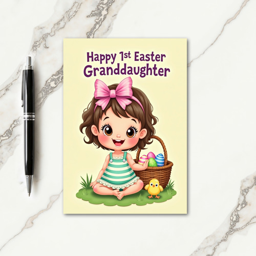 Happy Springtime Child Card
